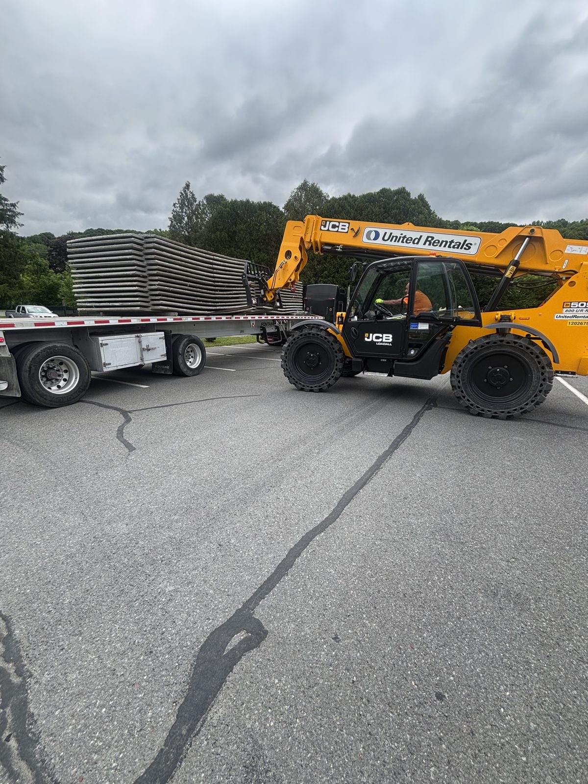 Matting and trucking